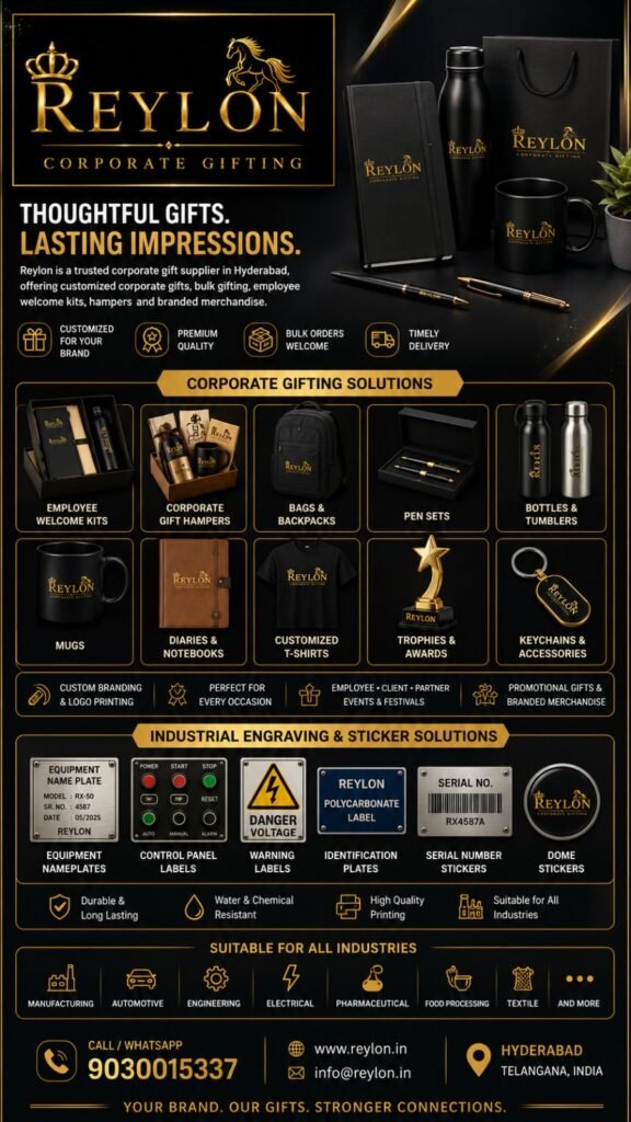 Control Panel Nameplate Manufacturers in Hyderabad
