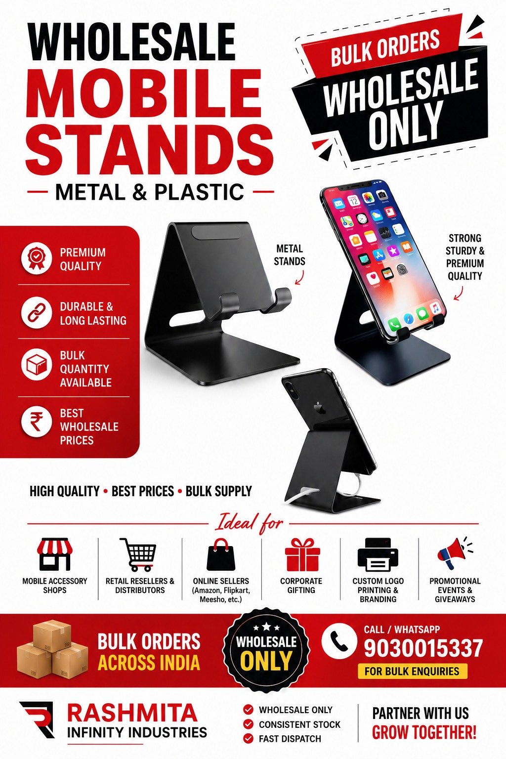 Plastic Mobile Stand Wholesalers Hyderabad